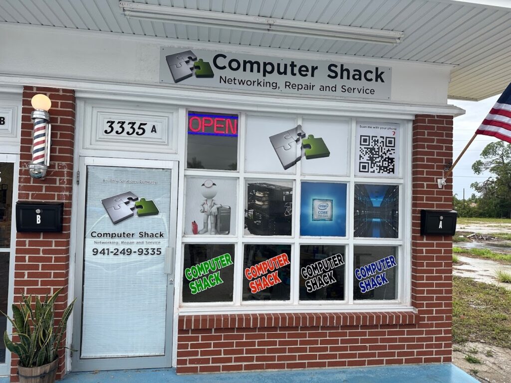 Computer Shack's store front